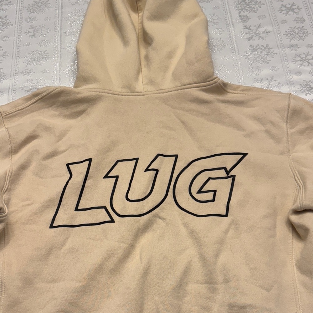 Lug Beige Zip-Up Jacket